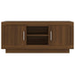 Tv-Meubel 102X35X45 Cm Bewerkt Hout Bruineikenkleurig