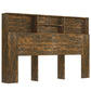 Hoofdbordkast 160X19X103,5 Cm Gerookt Eikenkleurig