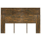 Hoofdbordkast 160X19X103,5 Cm Gerookt Eikenkleurig