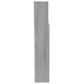 Hoofdbordkast 200X19X103,5 Cm Grijs Sonoma Eikenkleurig