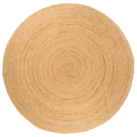 Tapijt Rond 240 Cm Gevlochten Jute