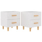 Nachtkastjes 2 St 40X35X47,5 Cm Wit