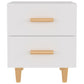 Nachtkastjes 2 St 40X35X47,5 Cm Wit