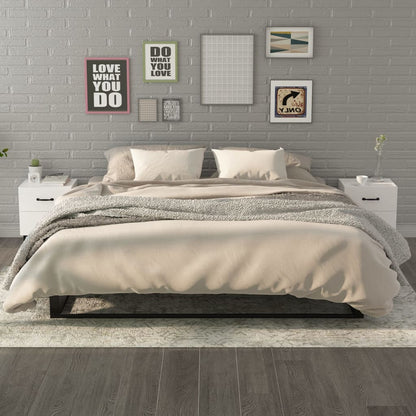 Nachtkastjes 2 St 40X35X47,5 Cm Wit
