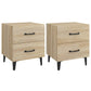 Nachtkastjes 2 St 40X35X47,5 Cm Sonoma Eikenkleurig