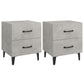 Nachtkastjes 2 St 40X35X47,5 Cm Betongrijs