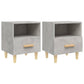 Nachtkastjes 2 St 40X35X47 Cm Betongrijs