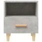 Nachtkastjes 2 St 40X35X47 Cm Betongrijs