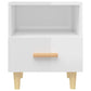 Nachtkastjes 2 St 40X35X47 Cm Hoogglans Wit