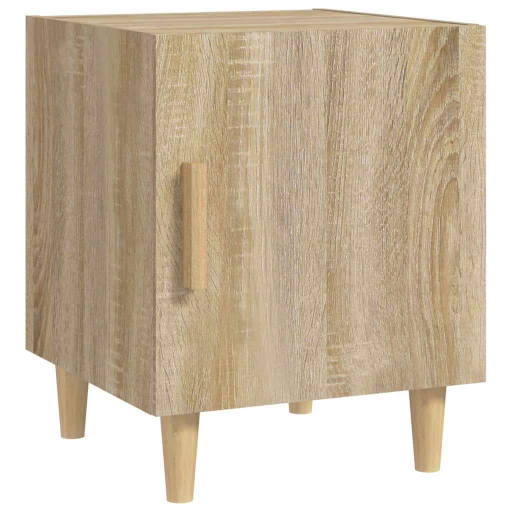 Nachtkastjes 2 St Bewerkt Hout Sonoma Eikenkleurig