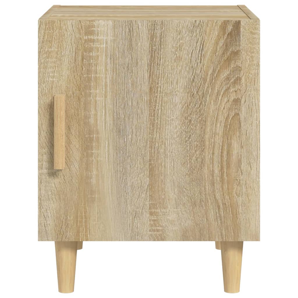 Nachtkastjes 2 St Bewerkt Hout Sonoma Eikenkleurig