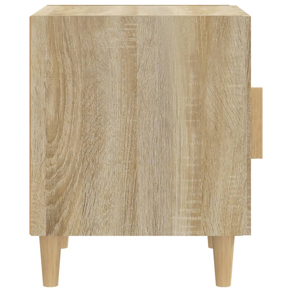 Nachtkastjes 2 St Bewerkt Hout Sonoma Eikenkleurig