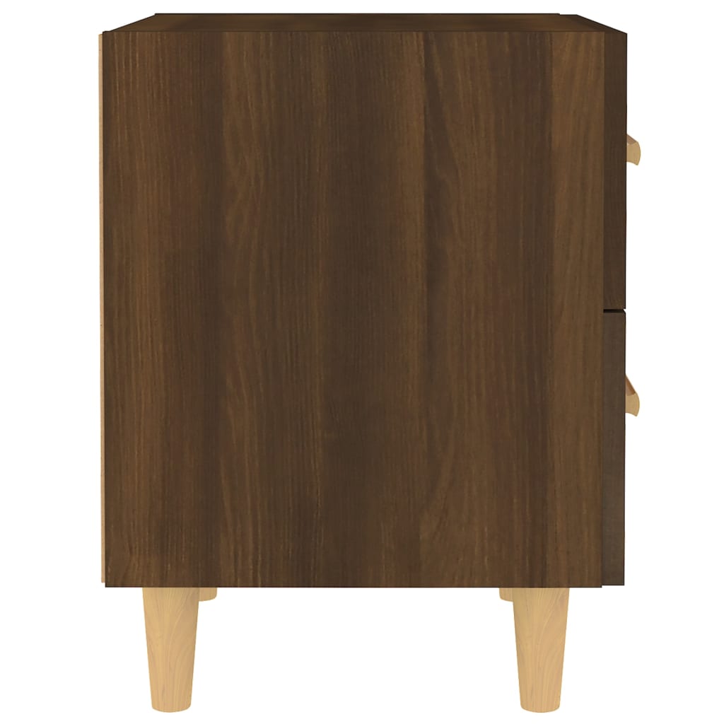 Nachtkastje 40X35X47,5 Cm Bruineikenkleurig