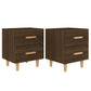 Nachtkastjes 2 St 40X35X47,5 Cm Bruineikenkleurig