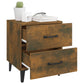 Nachtkastjes 2 St 40X35X47,5 Cm Gerookt Eikenkleurig
