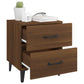 Nachtkastjes 2 St 40X35X47,5 Cm Bruineikenkleurig