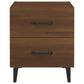 Nachtkastjes 2 St 40X35X47,5 Cm Bruineikenkleurig