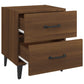 Nachtkastjes 2 St 40X35X47,5 Cm Bruineikenkleurig
