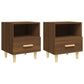 Nachtkastjes 2 St 40X35X47 Cm Bruineikenkleurig