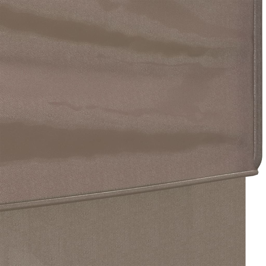 Partytent Inklapbaar Met Zijwanden 3X3 M Taupe