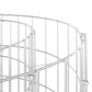 Gabion Plantenbak Rond Verhoogd Ø50X50 Cm Gegalvaniseerd Staal