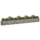 Gabion Plantenbak Verhoogd 540X50X50 Cm Gegalvaniseerd Ijzer