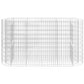Gabion Plantenbak Verhoogd 190X50X100 Cm Gegalvaniseerd Ijzer