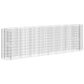 Gabion Plantenbak Verhoogd 330X50X100 Cm Gegalvaniseerd Ijzer
