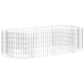 Gabion Plantenbak Verhoogd 200X100X50 Cm Gegalvaniseerd Ijzer