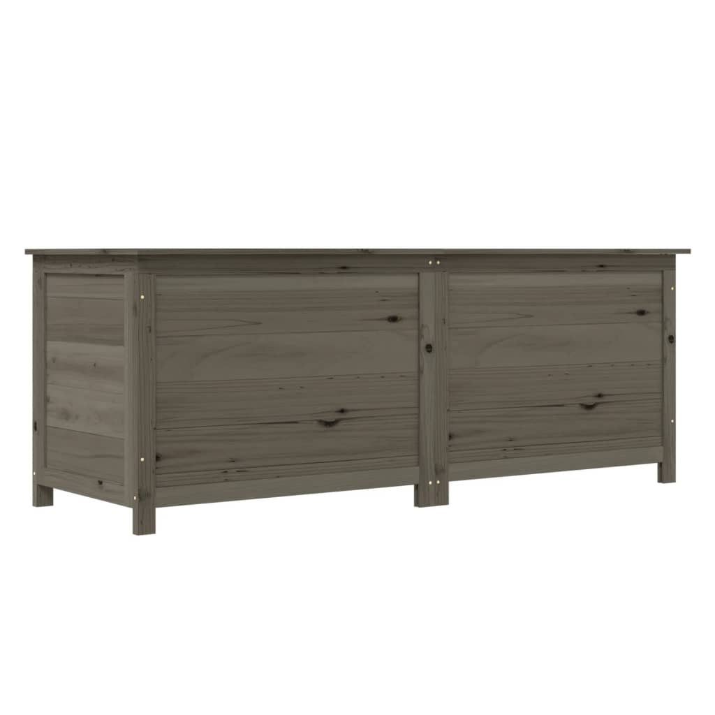 Kussenbox 150X50X56 Cm Massief Vurenhout Antracietkleurig