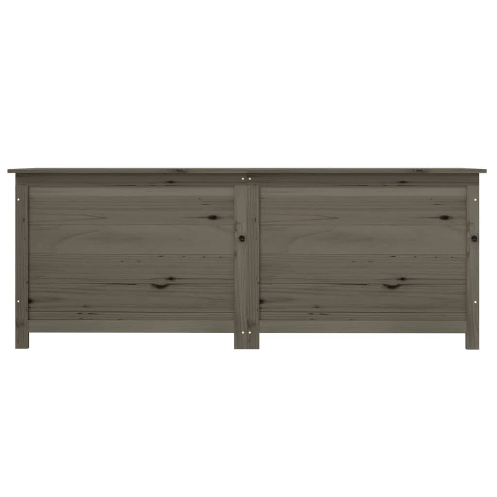 Kussenbox 150X50X56 Cm Massief Vurenhout Antracietkleurig