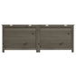 Kussenbox 150X50X56 Cm Massief Vurenhout Antracietkleurig