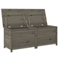 Kussenbox 150X50X56 Cm Massief Vurenhout Antracietkleurig