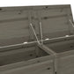 Kussenbox 150X50X56 Cm Massief Vurenhout Antracietkleurig
