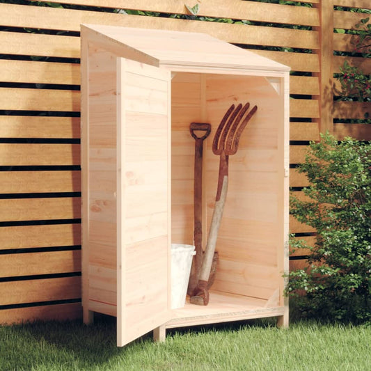 Tuinschuur 55X52X112 Cm Massief Vurenhout