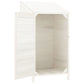 Tuinschuur 55X52X112 Cm Massief Vurenhout Wit