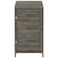 Tuinschuur 55X52X112 Cm Massief Vurenhout Antracietkleurig