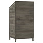 Tuinschuur 55X52X112 Cm Massief Vurenhout Antracietkleurig