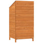 Tuinschuur 55X52X112 Cm Massief Vurenhout Bruin