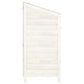 Tuinschuur 102X52X112 Cm Massief Vurenhout Wit