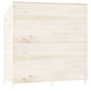 Tuinschuur 102X52X112 Cm Massief Vurenhout Wit