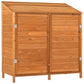 Tuinschuur 102X52X112 Cm Massief Vurenhout Bruin