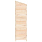 Tuinschuur 55X52X174,5 Cm Massief Vurenhout