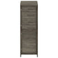 Tuinschuur 55X52X174,5 Cm Massief Vurenhout Antracietkleurig
