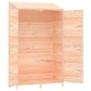 Tuinschuur 102X52X174,5 Cm Massief Vurenhout