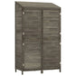 Tuinschuur 102X52X174,5 Cm Massief Vurenhout Antracietkleurig
