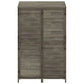 Tuinschuur 102X52X174,5 Cm Massief Vurenhout Antracietkleurig