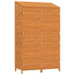 Tuinschuur 102X52X174,5 Cm Massief Vurenhout Bruin
