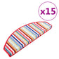 Trapmatten Zelfklevend 15 St 65X28 Cm Meerkleurig Rood