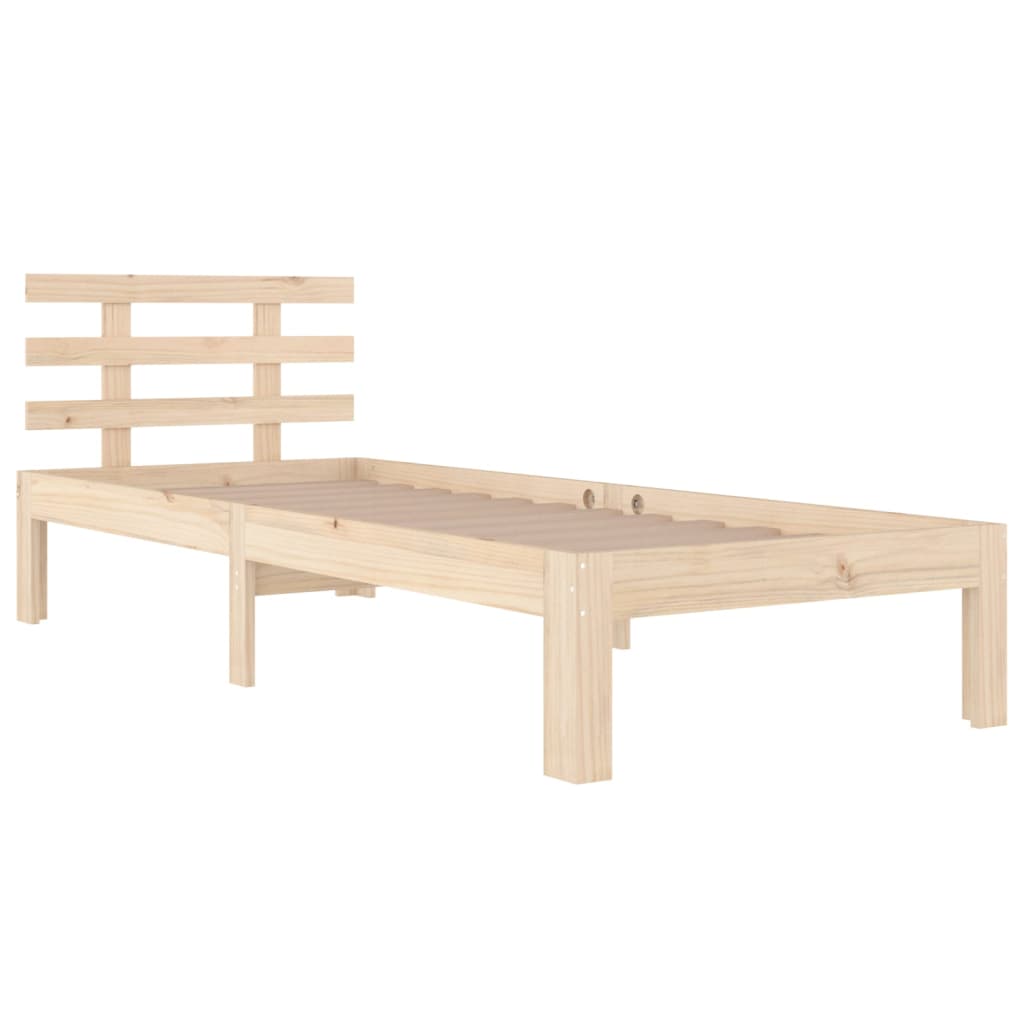 Bedframe Massief Hout 75X190 Cm 2Ft6 Small Single